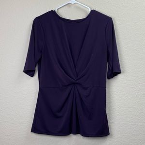 Ann Taylor Plum Top